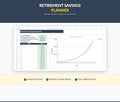 Retirement Savings Calculator | Compound Interest Planner (Google Sheets)