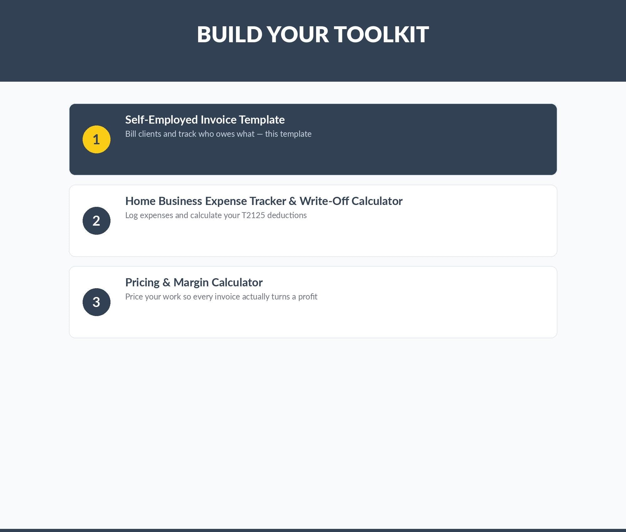 Self-Employed Invoice Template Google Sheets | Canadian GST/HST Billing (Digital Download)