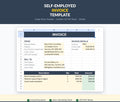 Self-Employed Invoice Template Google Sheets | Canadian GST/HST Billing (Digital Download)